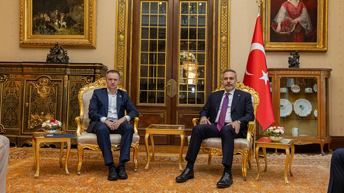 Dışişleri Bakanı Fidan, Putin'in danışmanlarını kabul etti