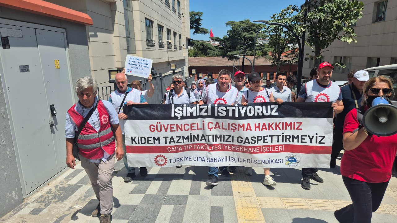 Çapa’da yemekhane işçileri Aydınlık’a anlattı: Haklarımızı istiyoruz bakanlıklar sesimizi duysun
