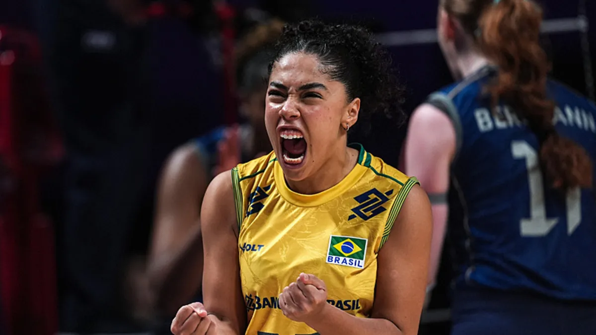 Brezilya, FIVB Kadınlar Milletler Ligi'nde finalde!