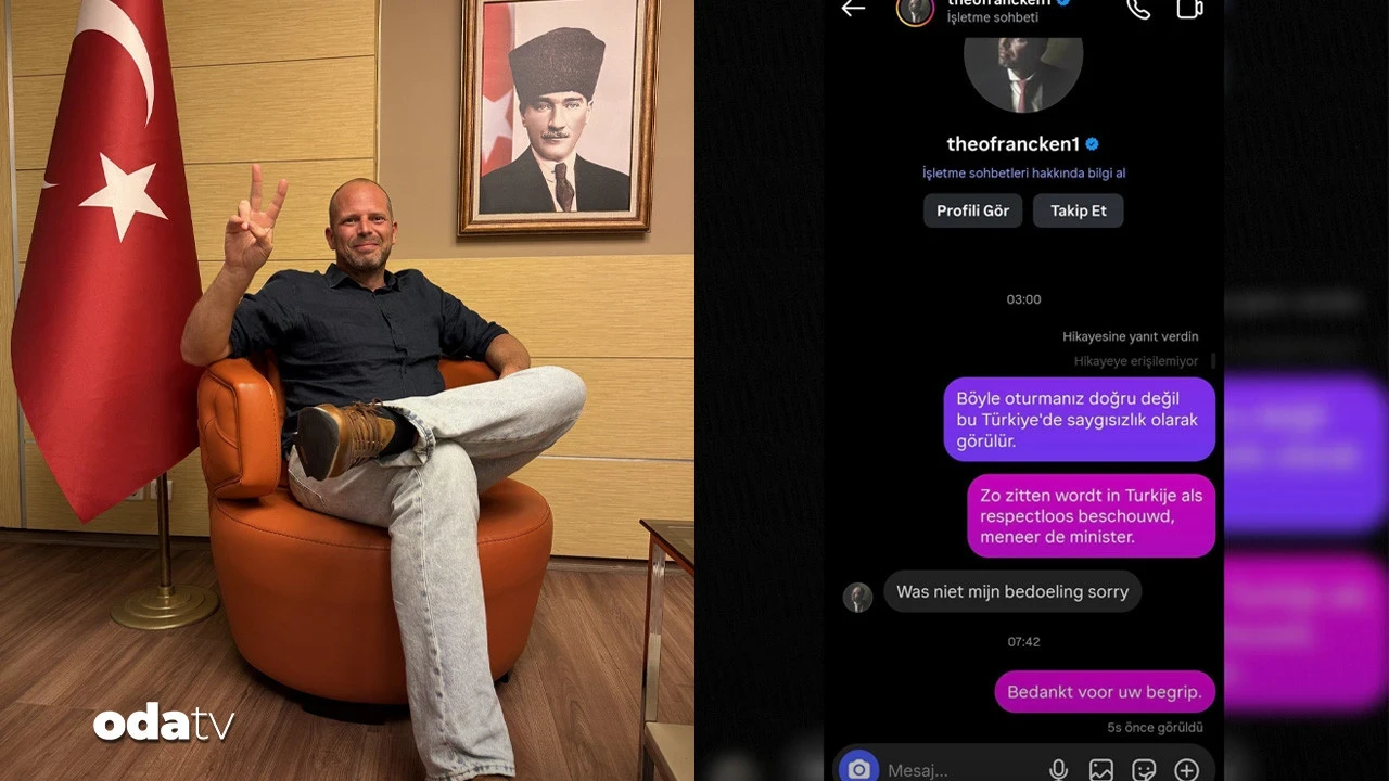 Atatürk portresi önünde poz verdi, uyarı gelince sildi