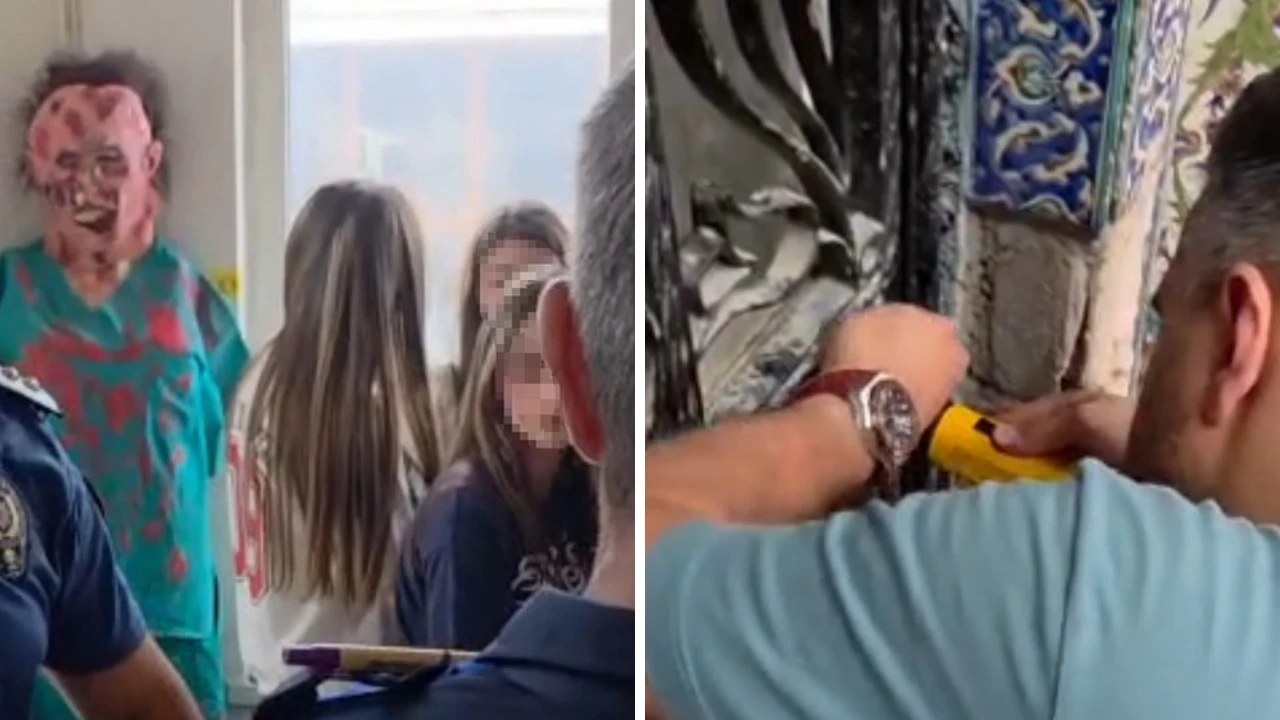Kütahya'da ihbar üzerine girilen ruhsatsız 'korku evi'nde 8 çocuk bulundu