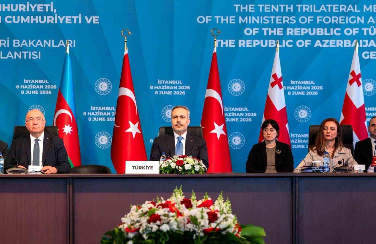 Türkiye-Azerbaycan-Gürcistan Üçlü Dışişleri Bakanları 10'uncu Toplantısı başladı