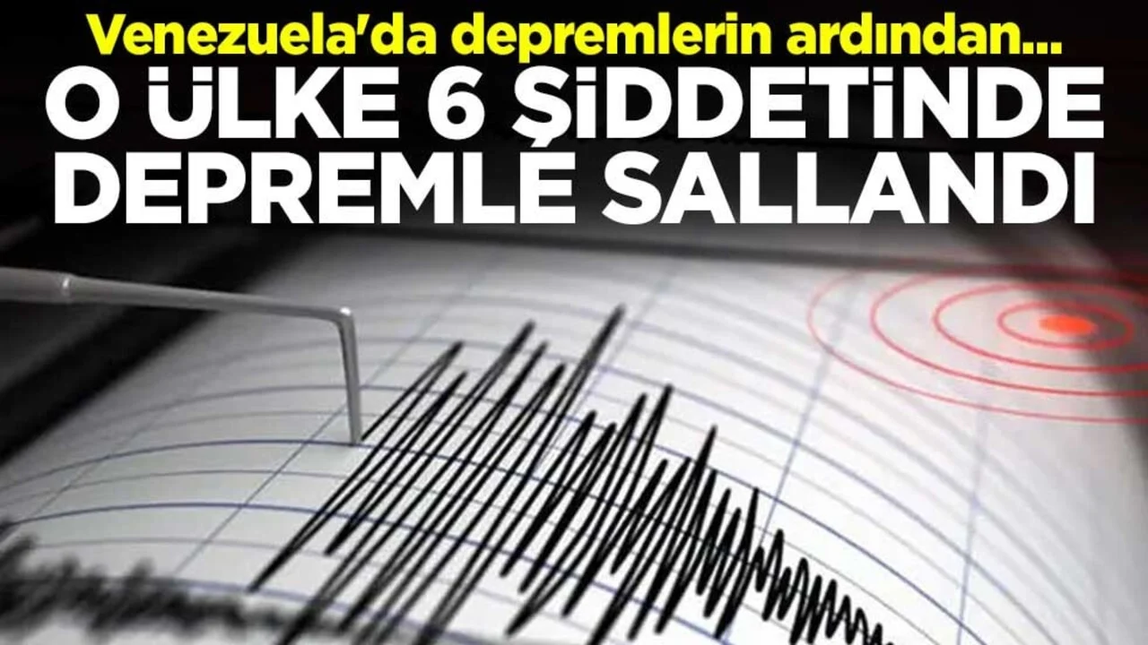 Venezuela'da depremlerin ardından Meksika'da 6 büyüklüğünde deprem