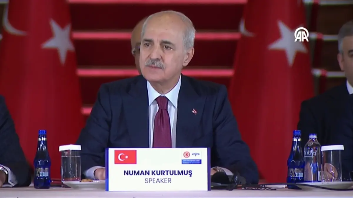 İstanbul'daki NATO zirvesinden Gazze mesajı... TBMM Başkanı Kurtulmuş: Egemen Filistin Devleti Kurulmalı