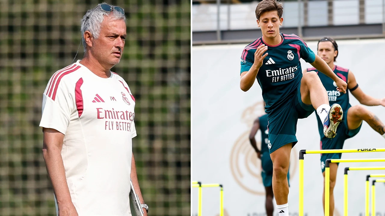 Arda Güler Mourinho'dan övgü dolu sözlerle bahsetti