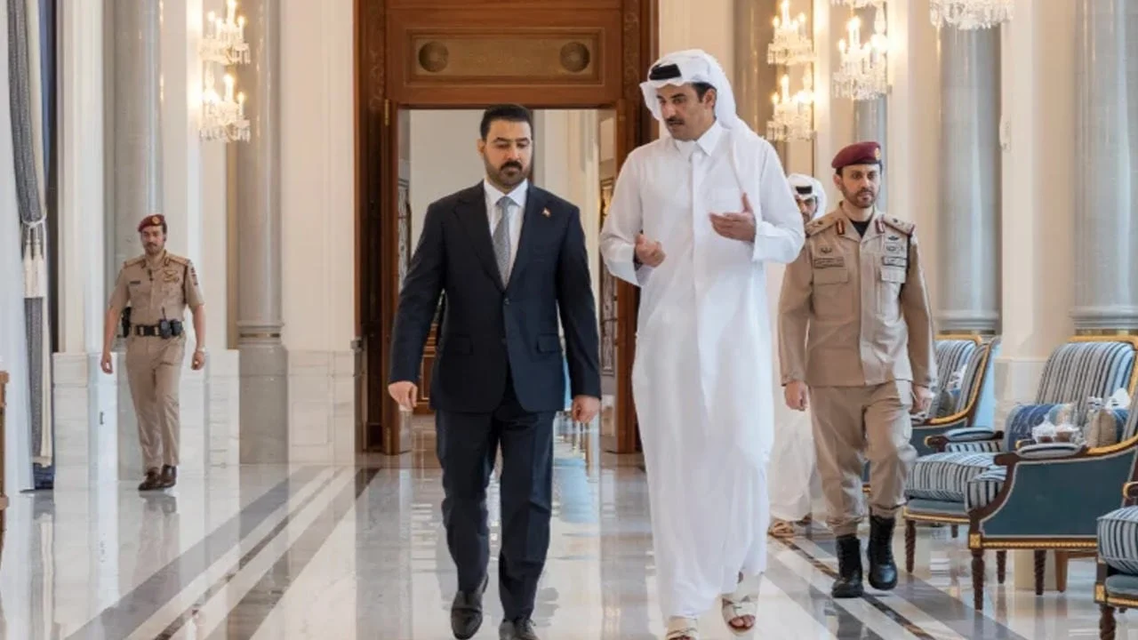 Irak ve Katar liderleri "küresel barışı" görüştü