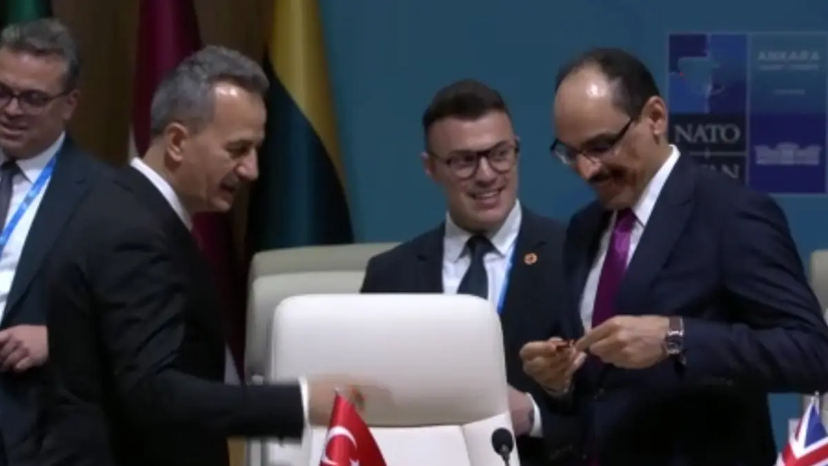 NATO Zirvesi'nden dikkat çeken anlar! MİT Başkanı Kalın bizzat inceledi