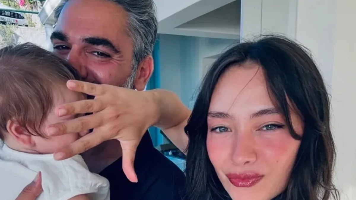 Gördüğü manzara karşısında kalbini bıraktı! Neslihan Atagül eşi Kadir Doğulu’nun Babalar Günü’nü oğlu Aziz’le olan o videosuyla kutladı...