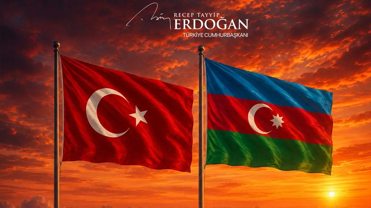 "Tek yürek taşıyan evlatlarız!" Başkan Erdoğan'dan Azerbaycan'a tebrik mesajı