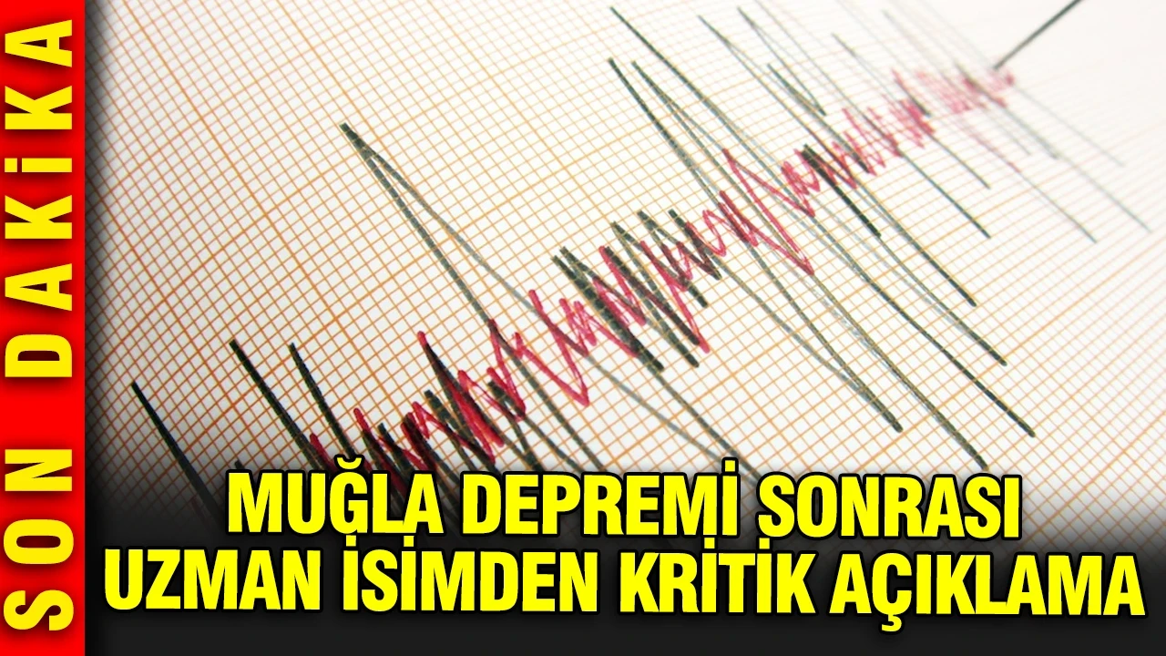 Muğla açıklarındaki deprem: Prof. Dr. Osman Bektaş'tan kritik açıklama