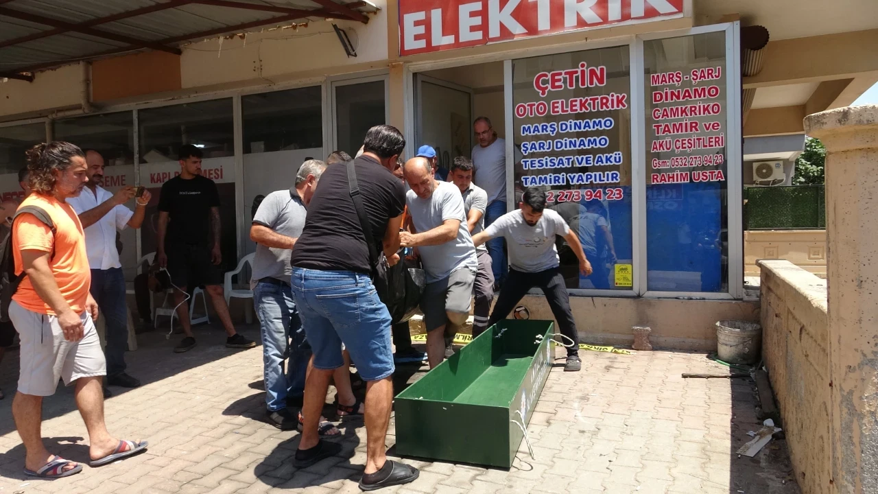 İş yerinde ölü bulundu