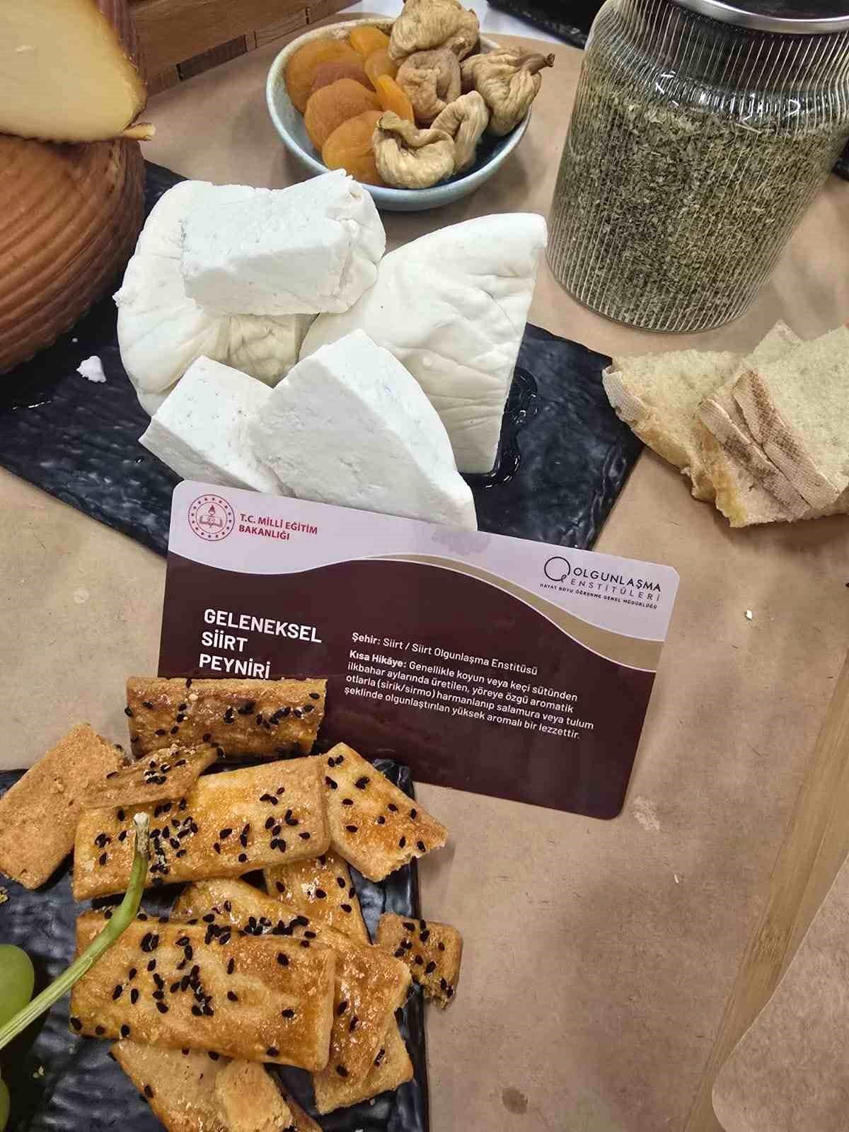 Siirt'in geleneksel peynirleri Ankara'da tanıtıldı