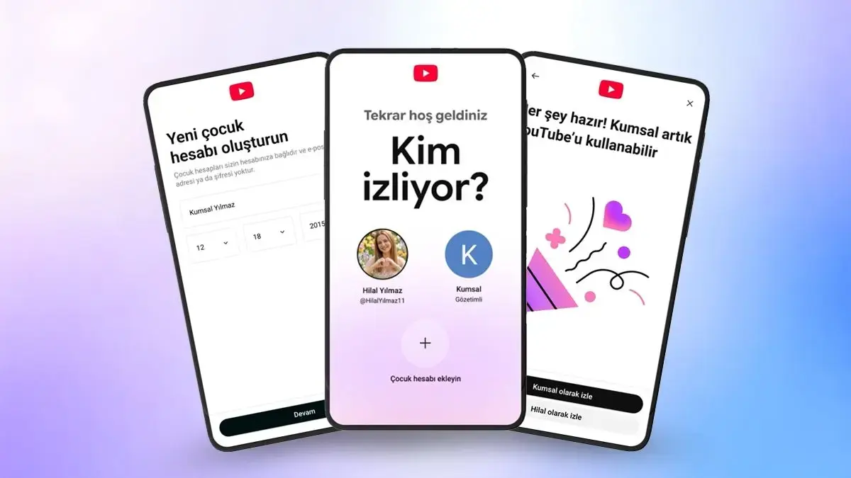 Gözetimli çocuk hesaplarını kullanıma sundu