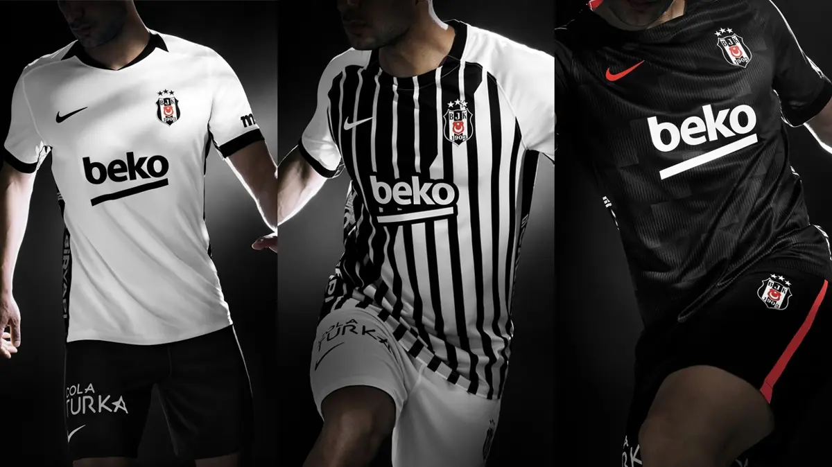 Beşiktaş'ta lansman! Yeni sezon formaları tanıtıldı