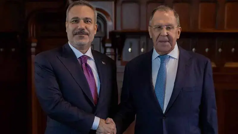 Dışişleri Bakanı Fidan, Rus mevkidaşı Lavrov ile görüştü