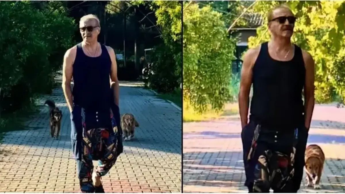 Yılmaz Erdoğan şehir hayatını geride bıraktı: Çiftlikten ilk kareler!