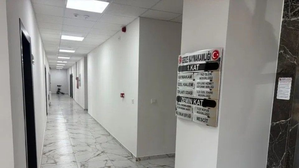 Gerze'de yeni kaymakamlık binası hizmete açıldı