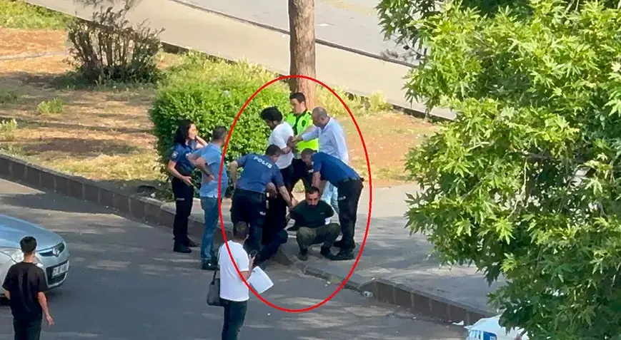 Diyarbakır Adliyesi'nde polise saldırı! 2 kişi tutuklandı