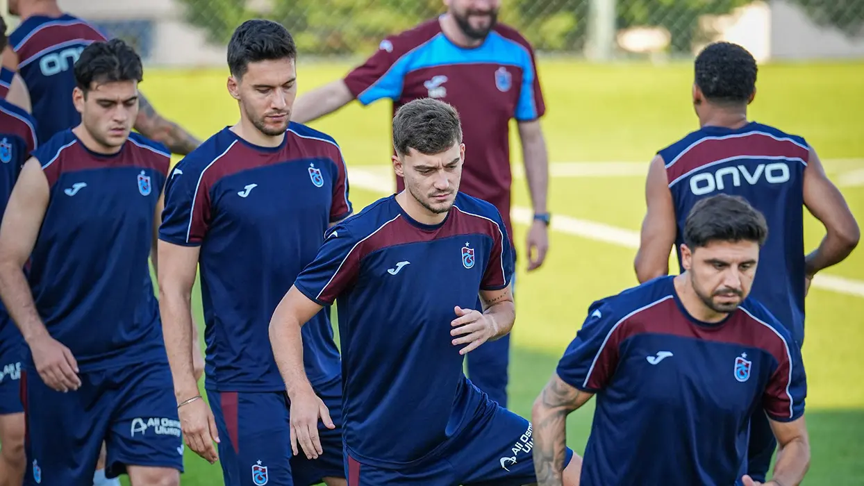 Trabzonspor'da yeni sezon hazırlıkları sürüyor