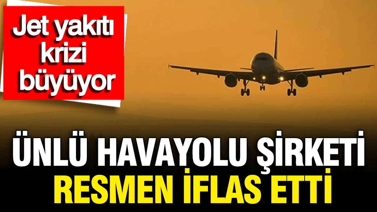 Dev hava yolu şirketi Europen Cargo resmen iflas etti: Jet yakıtı krizi büyüyor