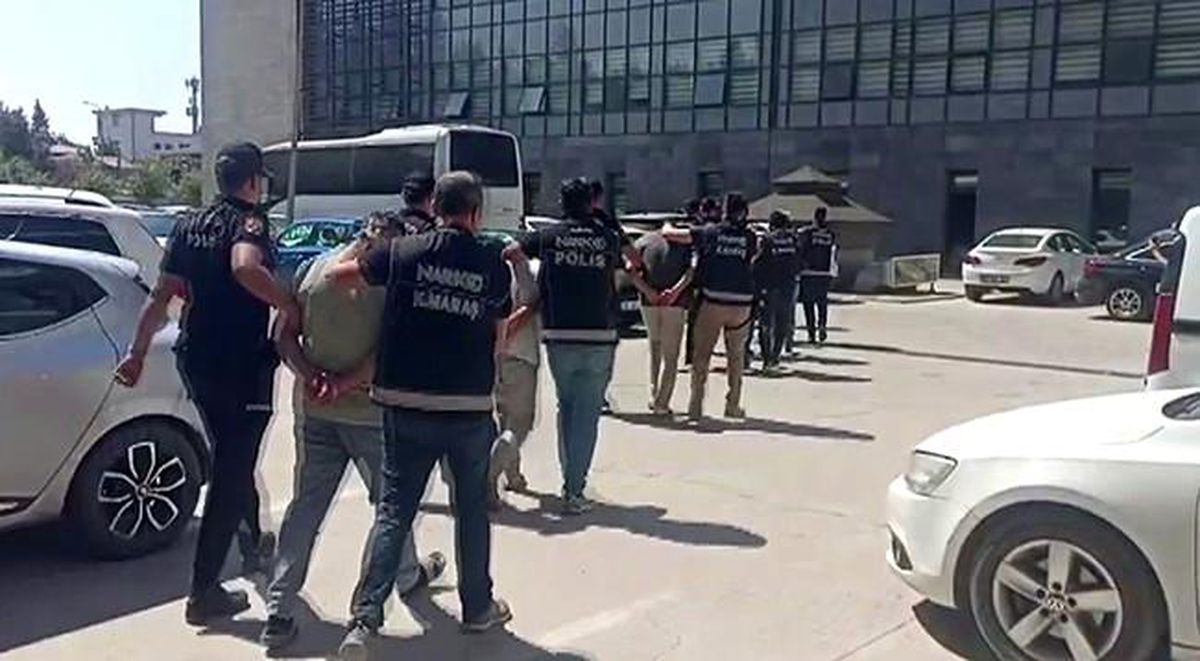 Kahramanmaraş'ta uyuşturucu operasyonu: 25 tutuklama