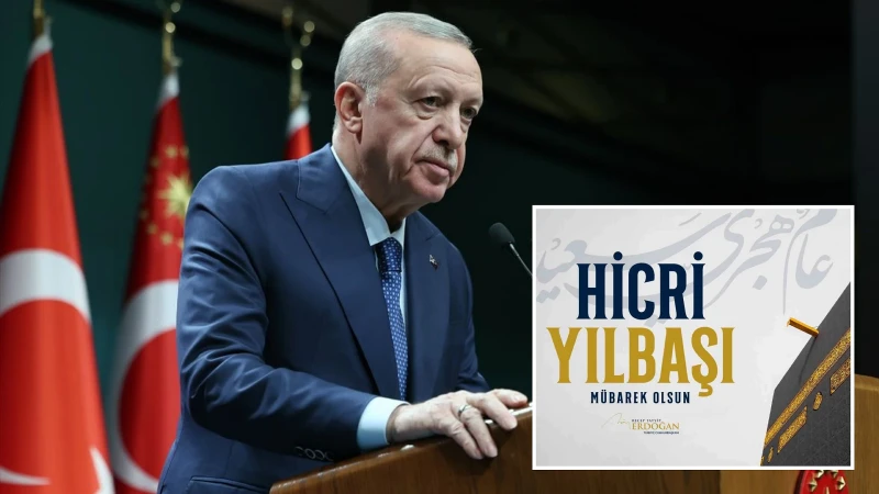 Cumhurbaşkanı Erdoğan’dan hicri yılbaşı mesajı