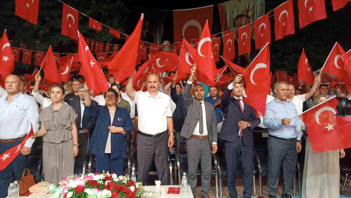 Batman’da 15 Temmuz’un 10. yıl dönümü anıldı