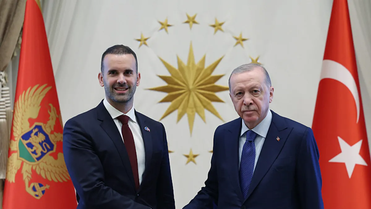 Külliye'de diplomasi trafiği! Başkan Erdoğan Karadağ Başbakanı Spajic'i kabul etti