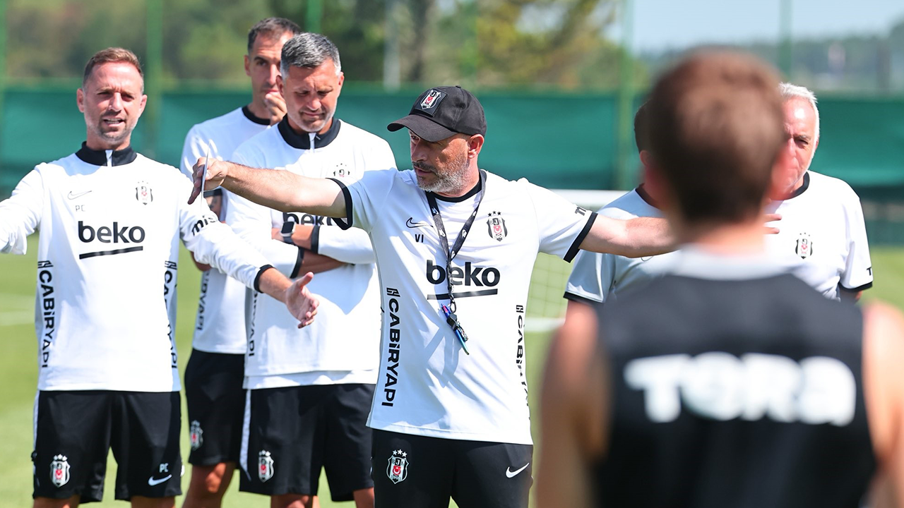 Beşiktaş, Midtjylland maçı hazırlıklarını sürdürdü