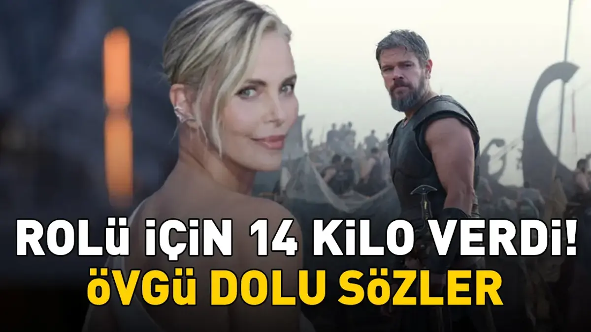 ROLÜ İÇİN 14 KİLO VERDİ! Charlize Theron'dan Matt Damon'a övgü dolu sözler: 'İnanılmaz'