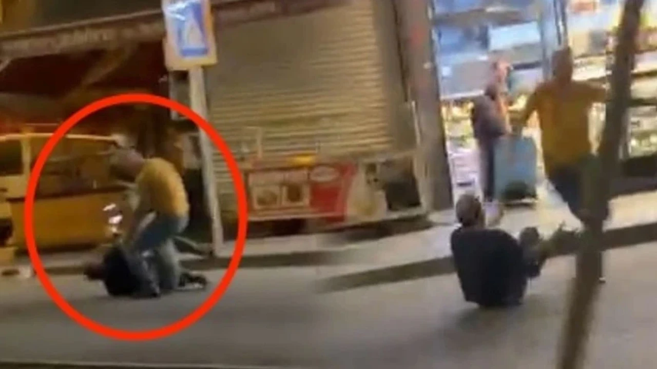 Taksiciler arasında durak kavgası