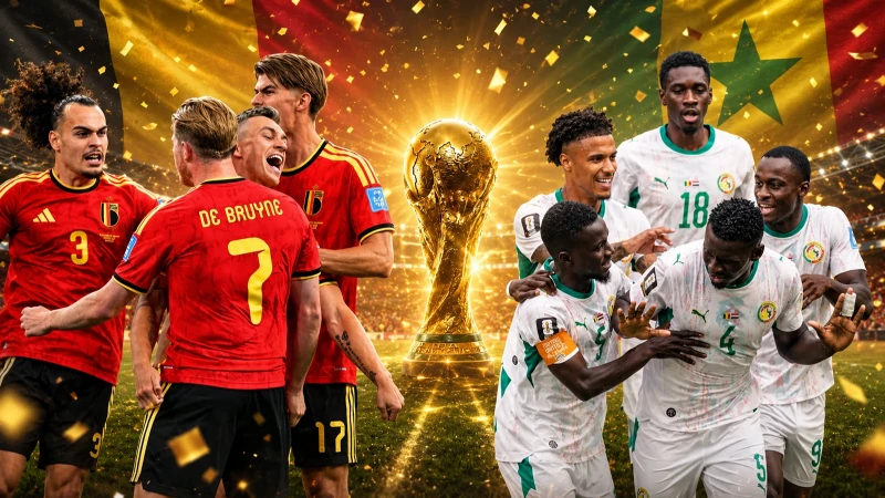 Belçika - Senegal CANLI TRT 1 İZLE || Belçika - Senegal maçı saat kaçta, hangi kanalda, frekans bilgileri ne?