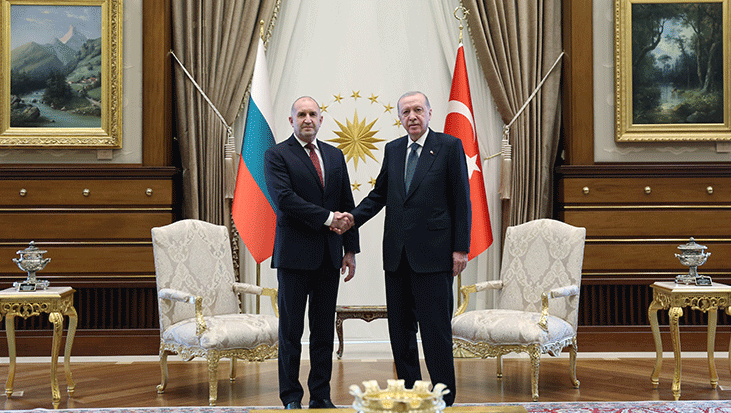 Cumhurbaşkanı Erdoğan, Bulgaristan Başbakanı Radev'i kabul etti
