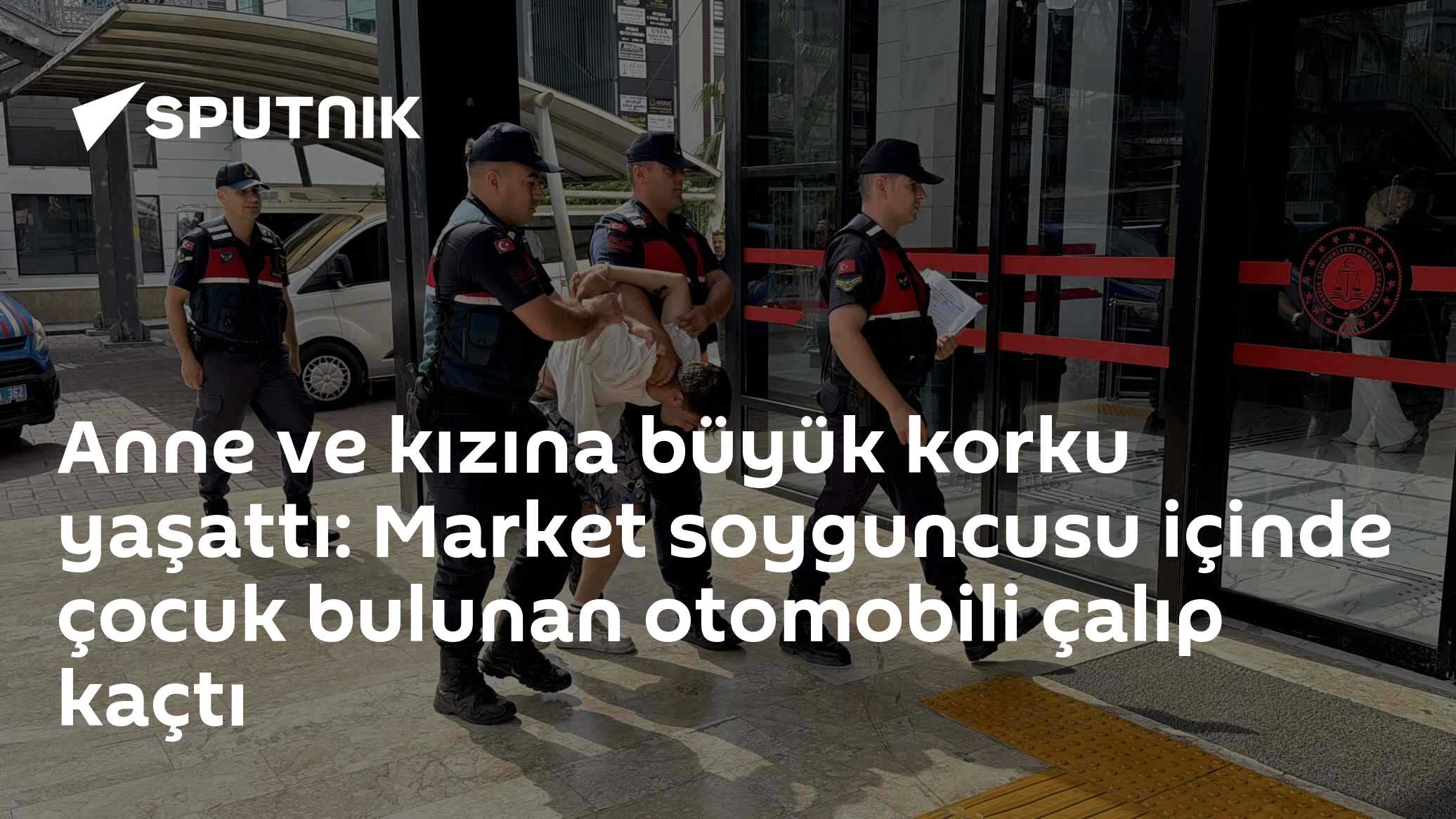 Anne ve kızına büyük korku yaşattı: Market soyguncusu içinde çocuk bulunan otomobili çalıp kaçtı