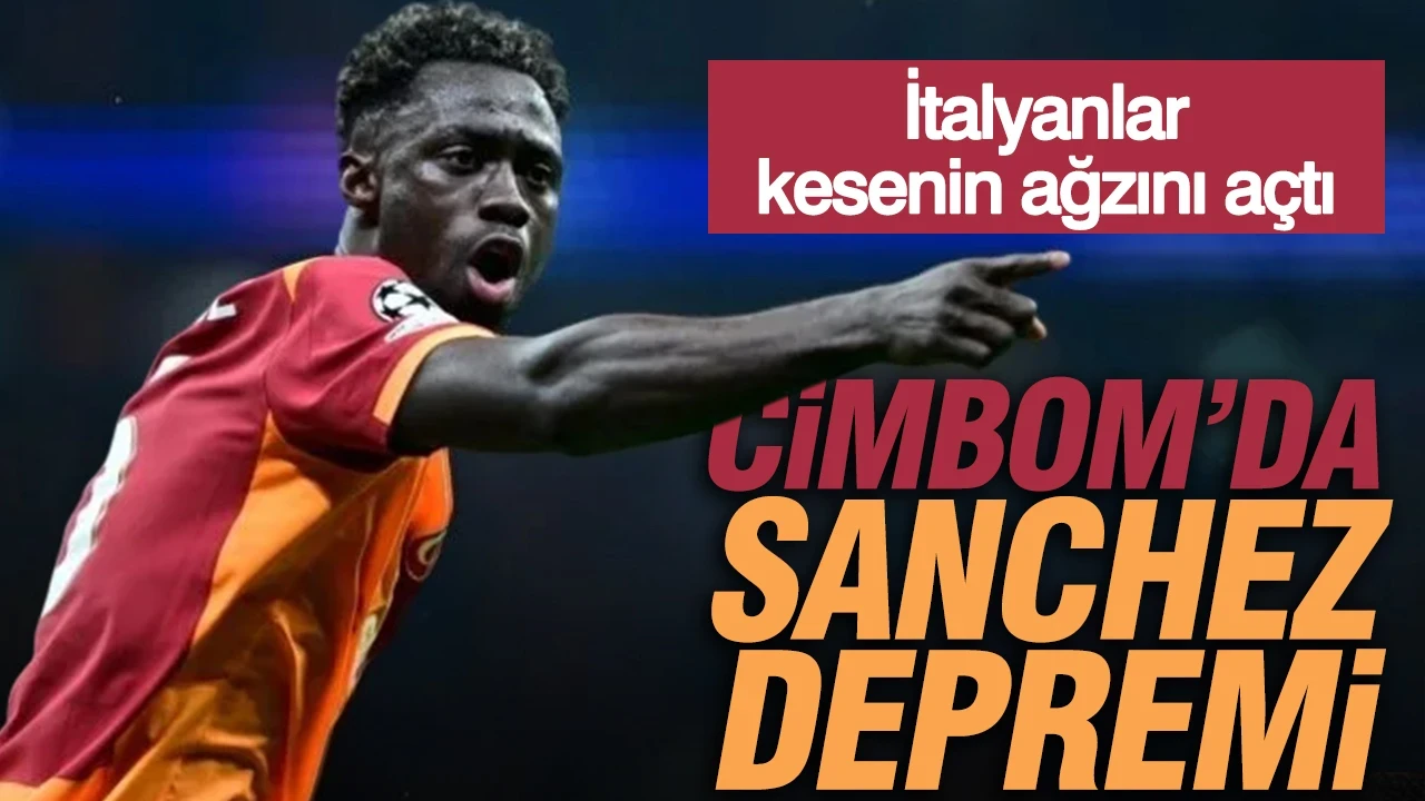 Galatasaray'da Davinson Sanchez depremi: İtalyan devi kesenin ağzını açtı