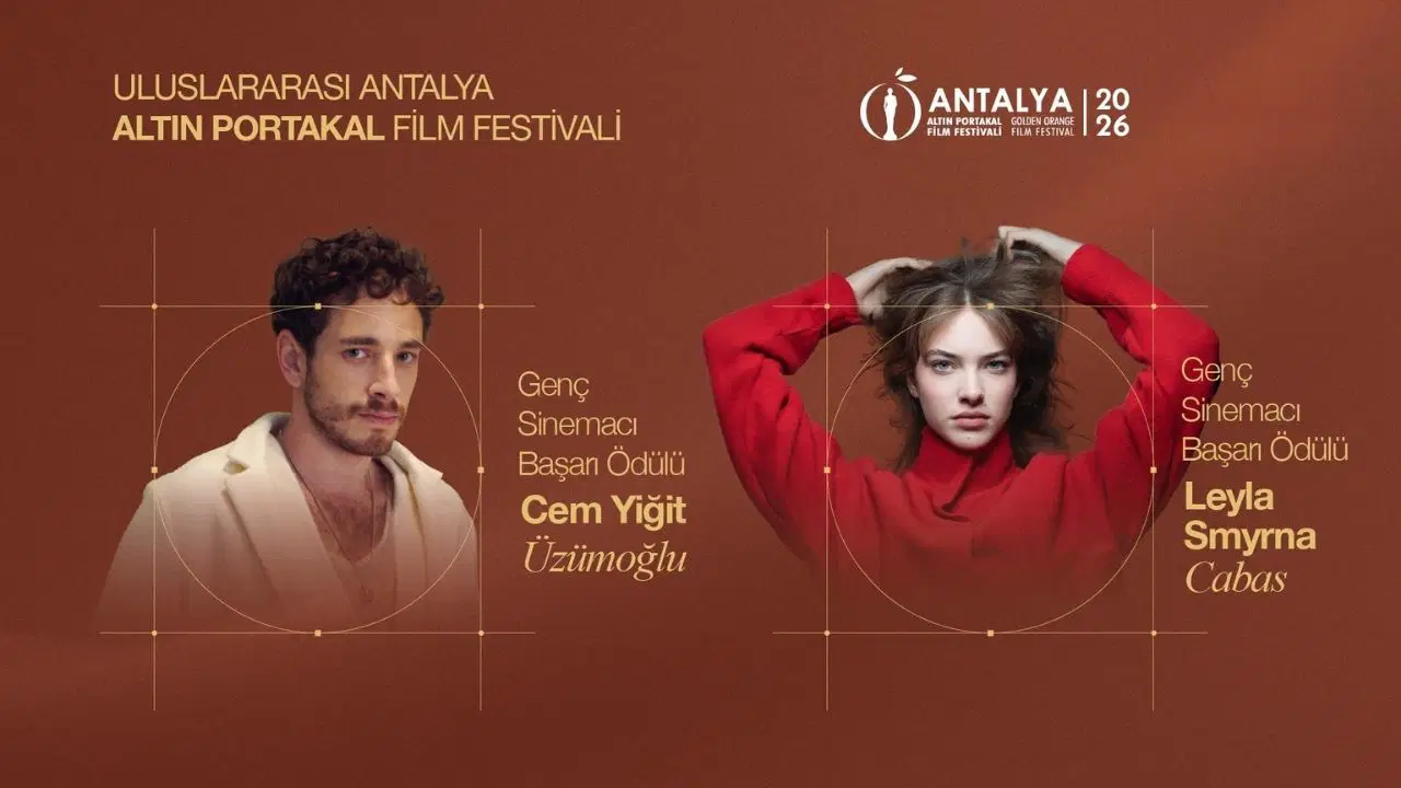 Altın Portakal’ın Genç Başarı Ödülleri Cem Yiğit Üzümoğlu ve Leyla Smyrna Cabas’a