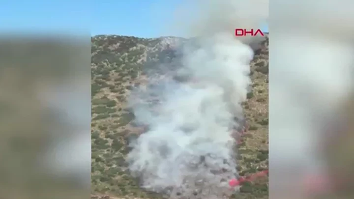 Antalya'da orman yangını: Havadan ve karadan müdahale ediliyor