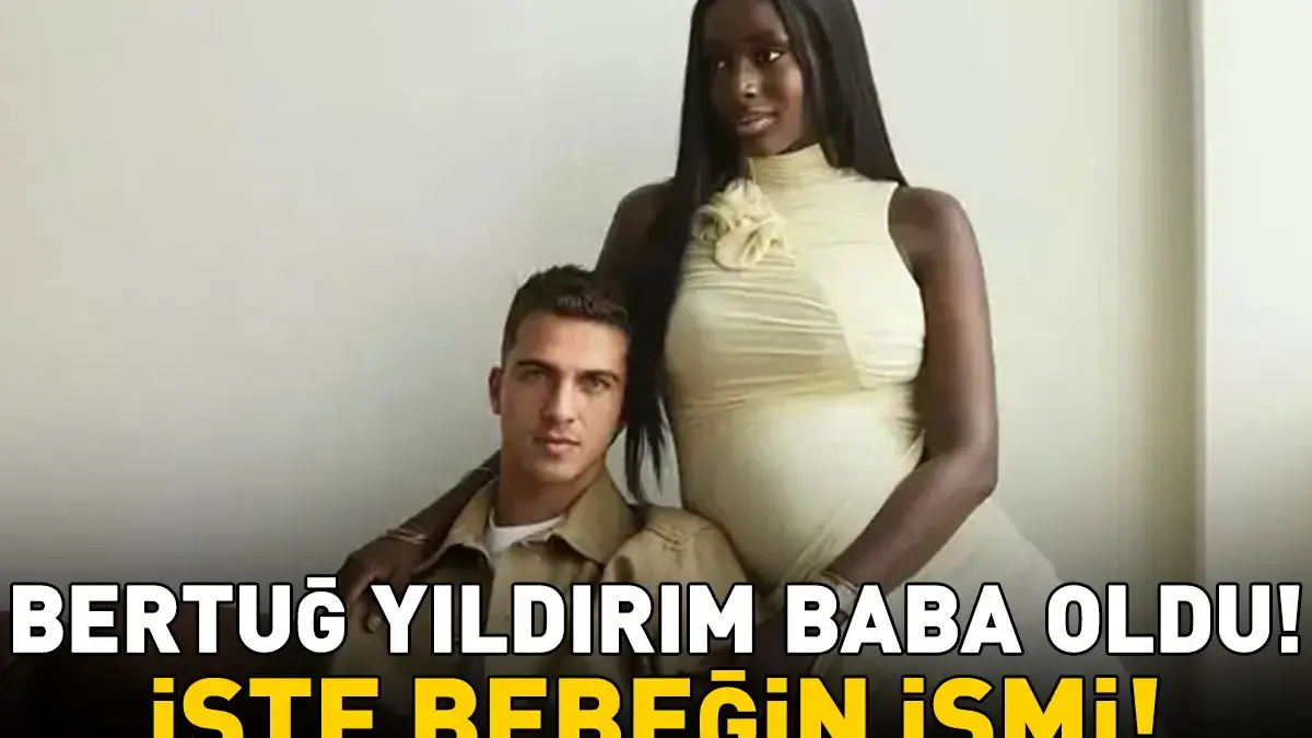 Başakşehir'in yıldızı Bertuğ Özgür Yıldırım baba oldu! İşte bebeğin ismi...