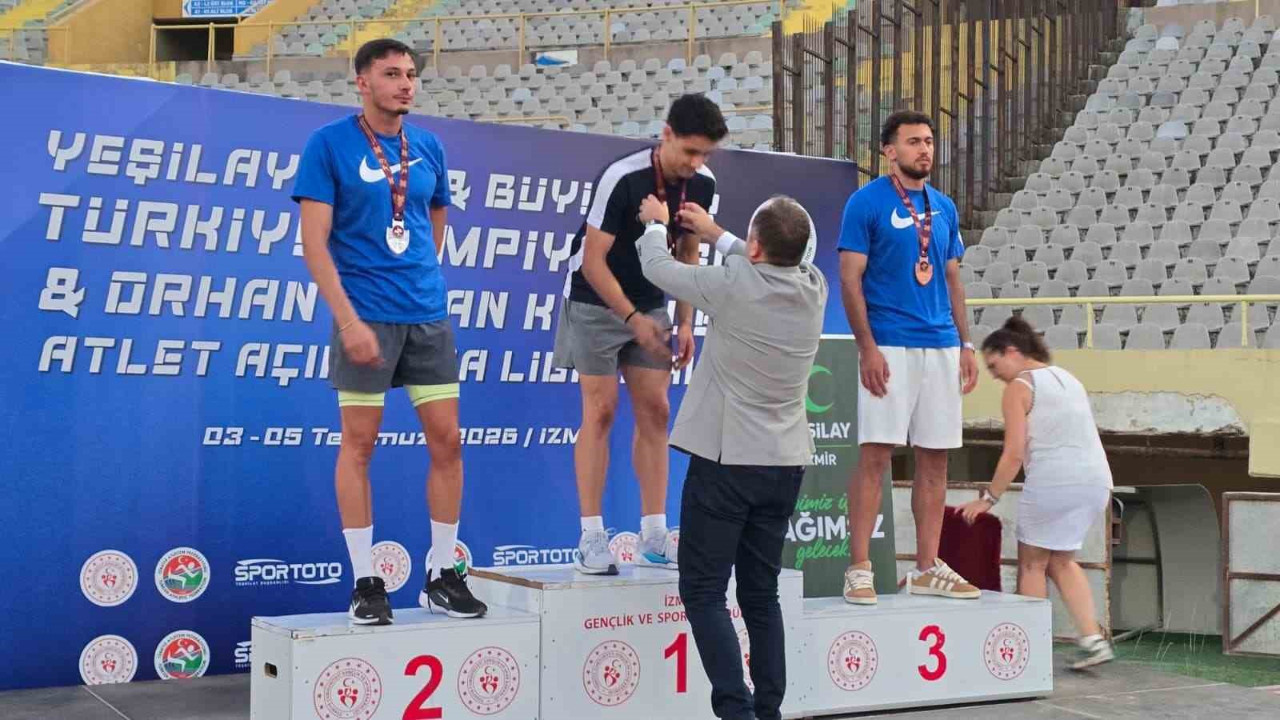 Aydınlı milli atletten pistte büyük başarı