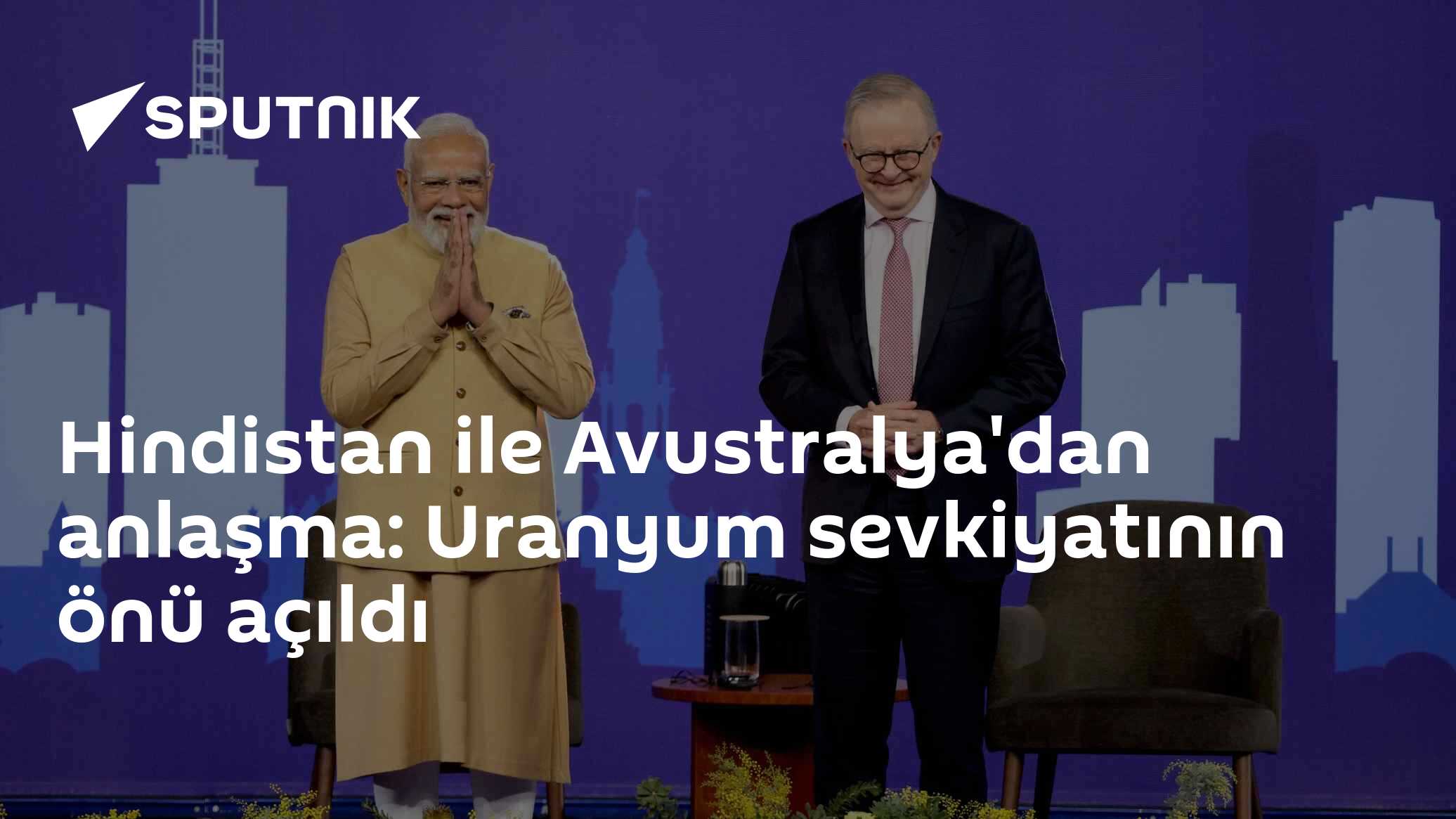 Hindistan ile Avustralya'dan anlaşma: Uranyum sevkiyatının önü açıldı
