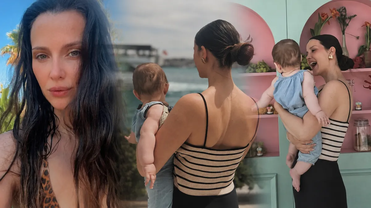 İrem Helvacıoğlu kızı Sora ile tatilde! Anne-kız kareleri ilgi gördü