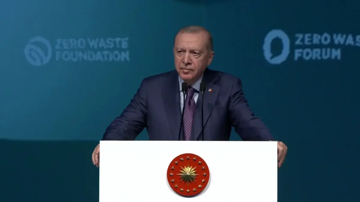 SON DAKİKA... Sıfır Atık Forumu! Cumhurbaşkanı Erdoğan'dan açıklamalar
