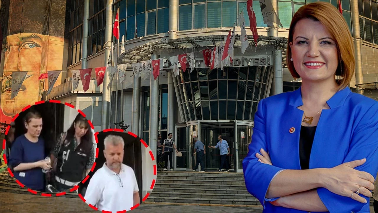 İzmit Belediyesi'ne Operasyonunda Gözaltına Alınan Belediye Başkanı Fatma Kaplan Hürriyet ve Eşi Dahil 30 Kişi Adliyeye Sevk Edildi