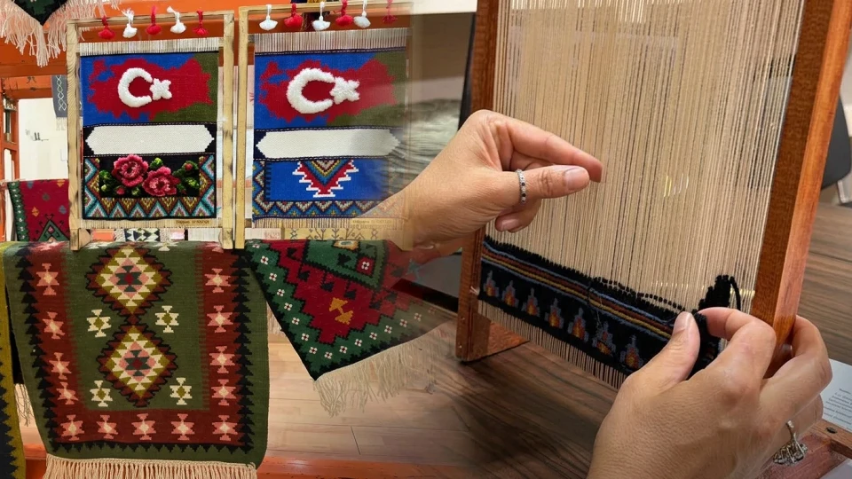 Genç kızların gizli dili bu tezgahlarda çözülüyor: Kültür Bakanlığı ödüllü usta öğreticiden ezber bozan dokuma hamlesi