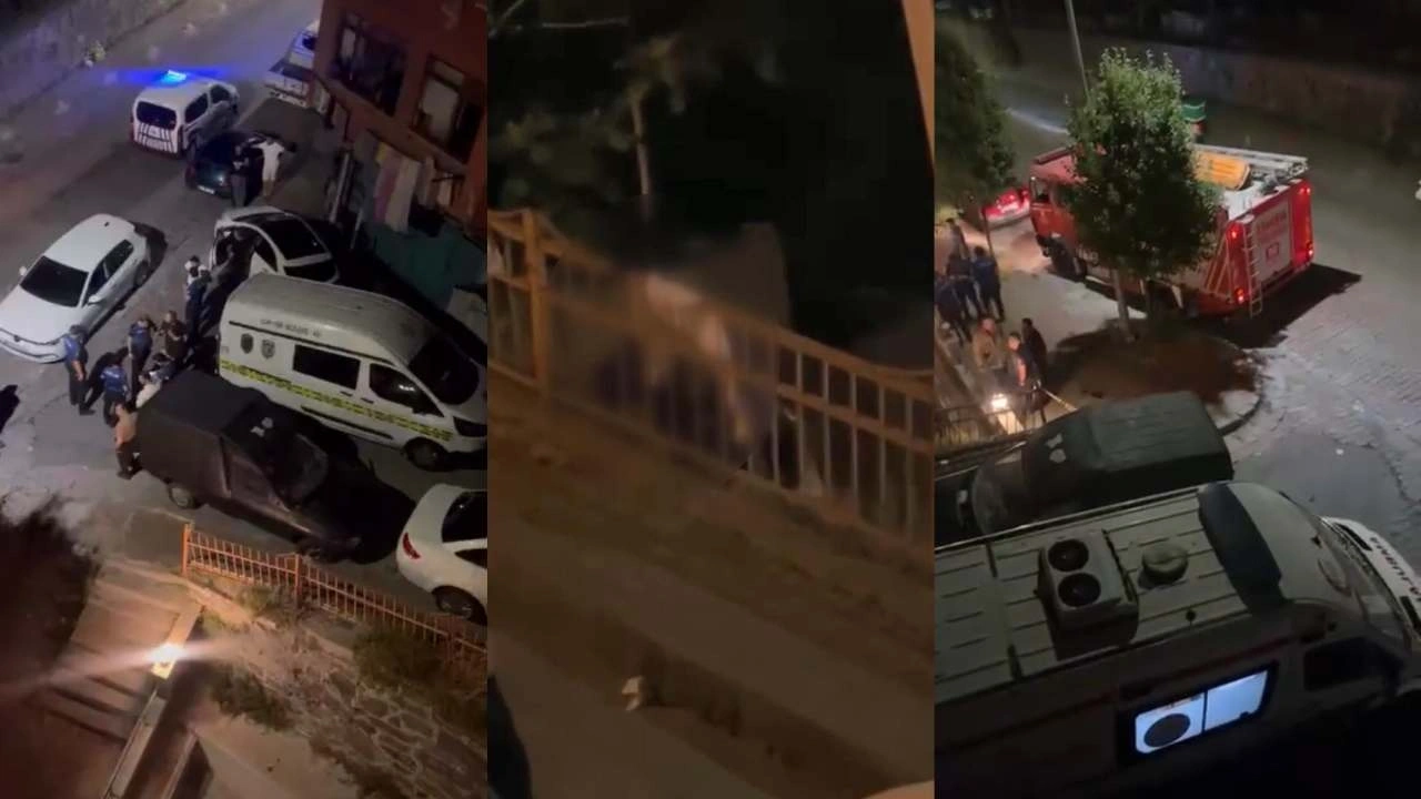 33 yaşındaki bir erkek korkuluklara kablo ile bağlanmış halde bulundu