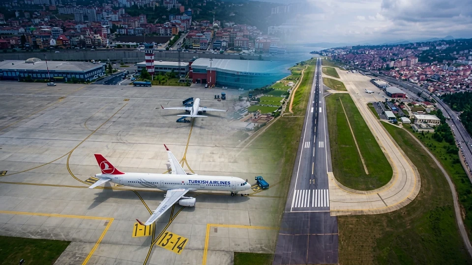 Trabzon'a dev havalimanı geliyor! 100 milyon ton kaya kullanılacak | TRABZON YEREL HABERLER