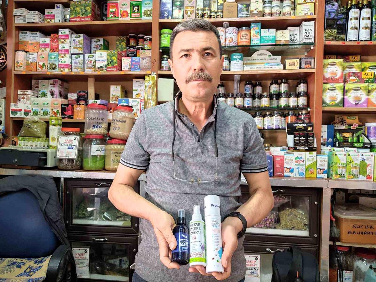 Yaz sıcaklarında haşerelerden korunmanın doğal yolları aktarlarda