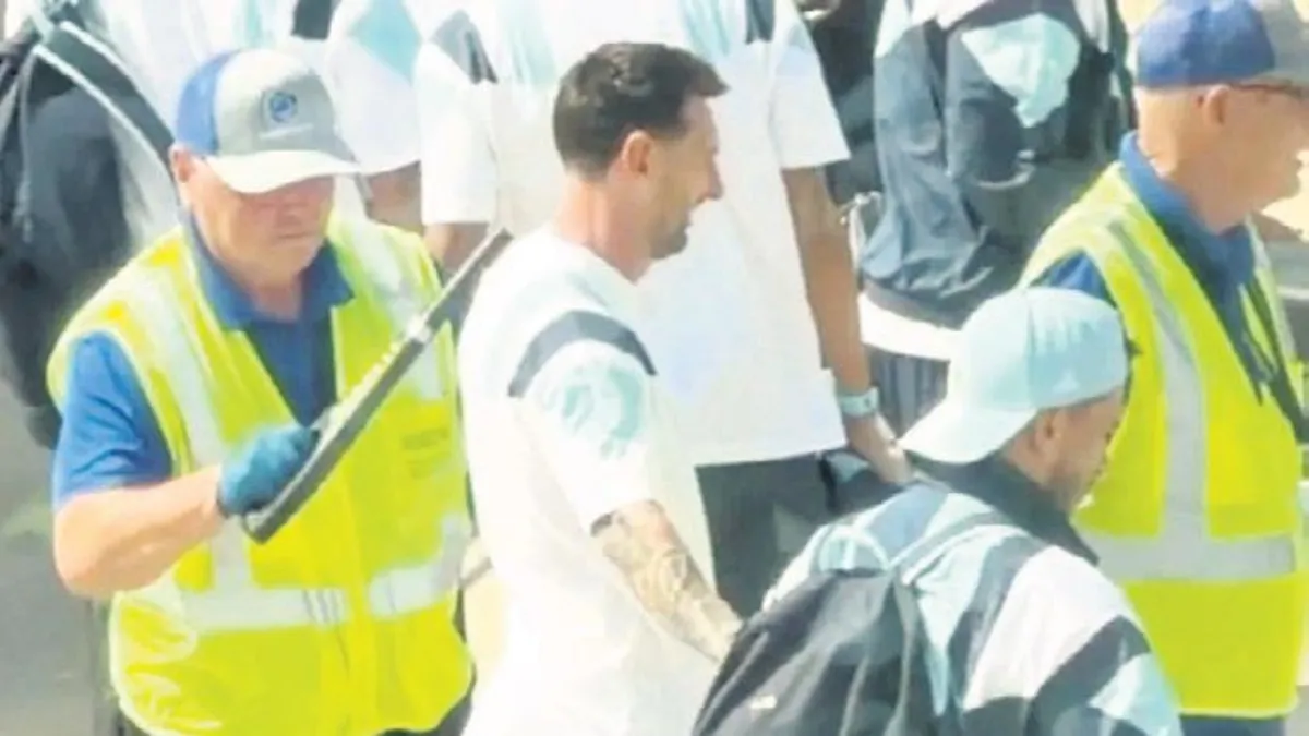 Messi’ye güvenlik kontrolü şart mı?