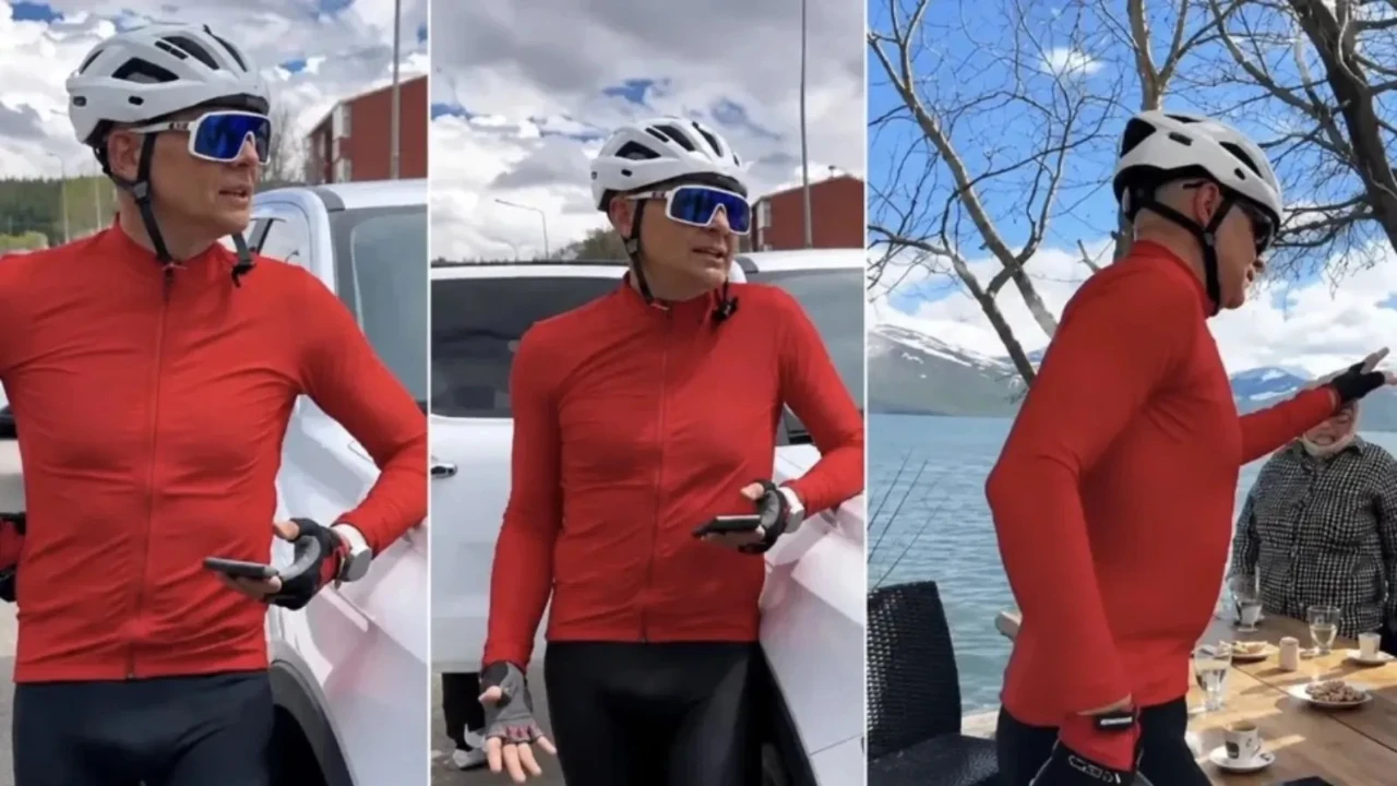 Bisiklet kıyafeti gündem olunca görevden alınan Vali konuştu: Pedal çevirmeye devam
