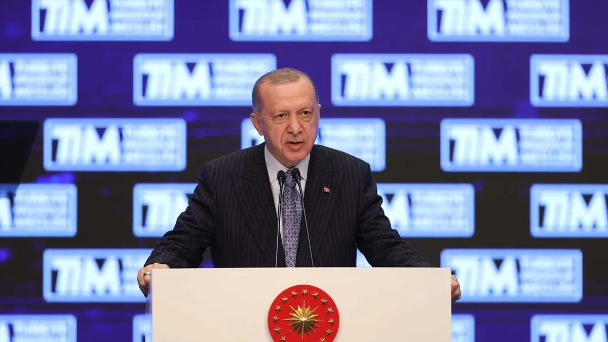 CANLI | Başkan Erdoğan'dan İhracat Şampiyonları Ödül Töreni'nde önemli açıklamalar